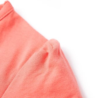 Kindershirt 104 koraalkleurig 5