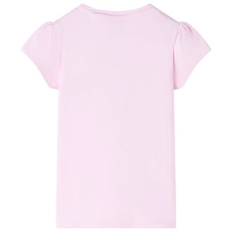 Kindershirt 128 lichtroze 2