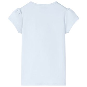 Kindershirt 140 lichtblauw 2