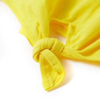 Kindershirt 128 geel 6