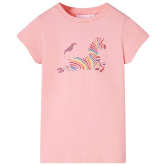 Kindershirt 140 roze 1