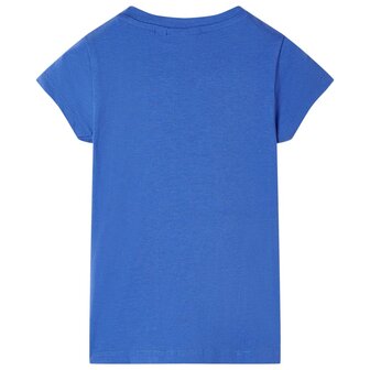 Kindershirt 92 kobaltblauw 2