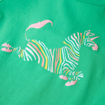 Kindershirt 140 groen 4