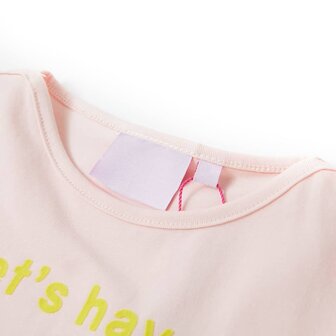 Kindershirt 140 zachtroze 3