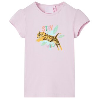 Kindershirt 104 lila 1