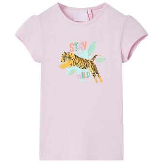 Kindershirt 116 lila 1