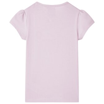 Kindershirt 116 lila 2