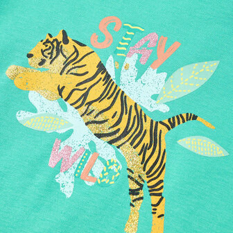Kindershirt 92 mintkleurig 4
