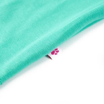 Kindershirt 128 mintkleurig 5