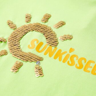 Kindershirt 92 neongeel 4
