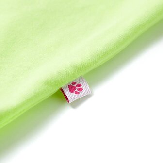 Kindershirt 92 neongeel 5