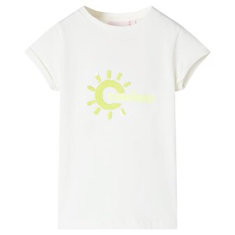 Kindershirt 128 ecru 1