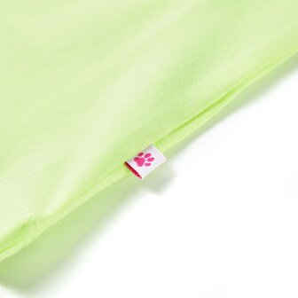 Kindershirt 140 fluorescerend geel 5