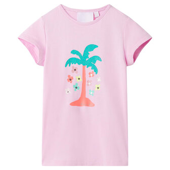 Kindershirt 92 lila 1