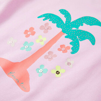 Kindershirt 104 lila 4