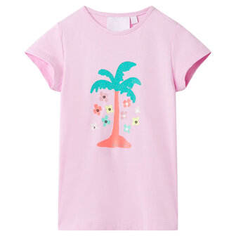 Kindershirt 140 lila 1