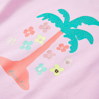 Kindershirt 140 lila 4