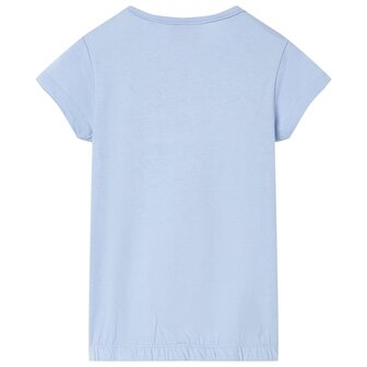 Kindershirt 92 blauw 2