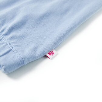 Kindershirt 92 blauw 5