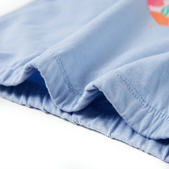 Kindershirt 92 blauw 6