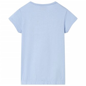 Kindershirt 128 blauw 2