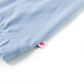Kindershirt 128 blauw 5