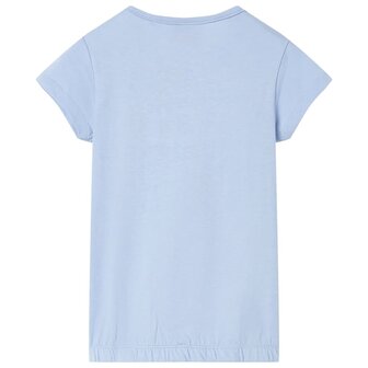Kindershirt 140 blauw 2