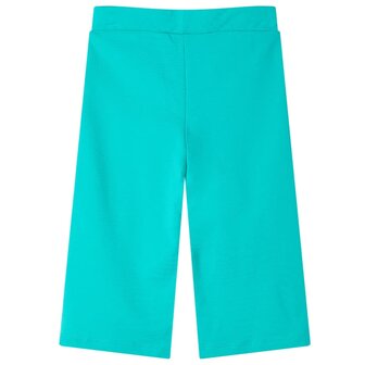 Kinderbroek met wijde pijpen 116 mintkleurig 2