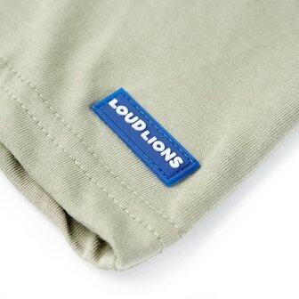 Kindershirt met korte mouwen 92 lichtkakikleurig 5