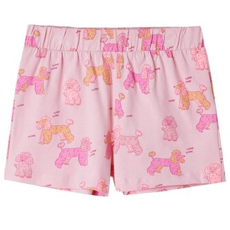 Kinderpyjama met korte mouwen 92 lichtroze 9