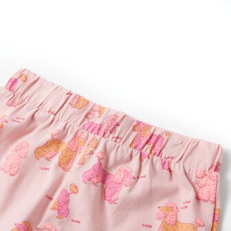 Kinderpyjama met korte mouwen 92 lichtroze 11