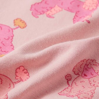Kinderpyjama met korte mouwen 116 lichtroze 8