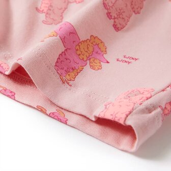 Kinderpyjama met korte mouwen 116 lichtroze 12