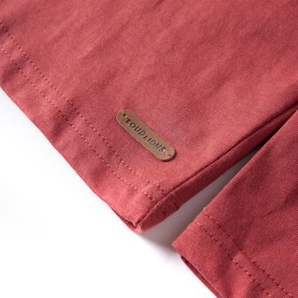 Kindershirt met lange mouwen 140 roodbruin 5