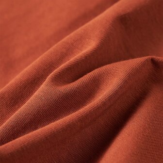 Kindershirt met lange mouwen 116 cognackleurig 7