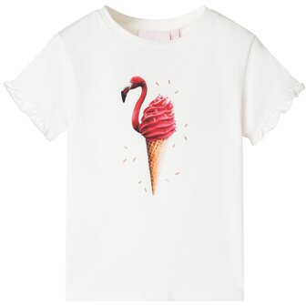 Kindershirt 116 ecru 1