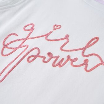 Kindershirt met ruches aan de mouwen 116 ecru 5