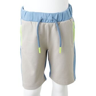 Kindershort met trekkoord 128 blauw 8
