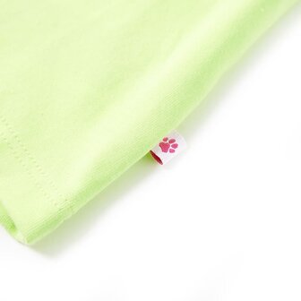 Kindertopje 128 neongeel 5