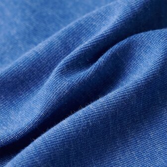 Kindertopje 104 gem&ecirc;leerd blauw 7
