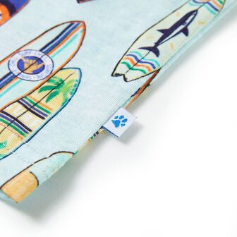 Kindertopje 104 gem&ecirc;leerd zachtblauw 6