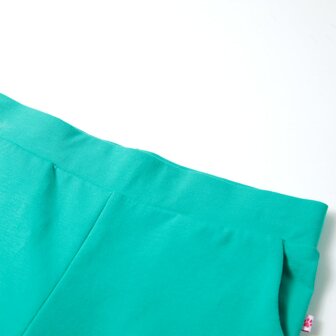 Kinderbroek met wijde pijpen 92 mintkleurig 3