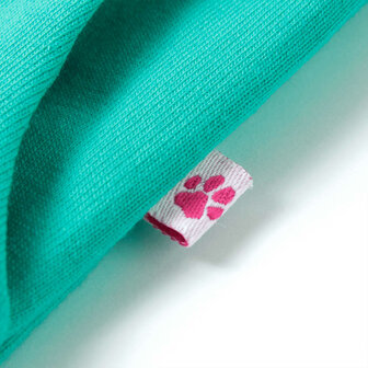 Kinderbroek met wijde pijpen 92 mintkleurig 4