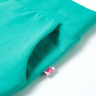 Kinderbroek met wijde pijpen 92 mintkleurig 5