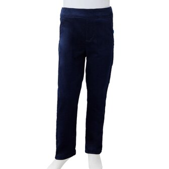 Kinderbroek 140 donker marineblauw 9