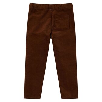 Kinderbroek 116 cognackleurig 2