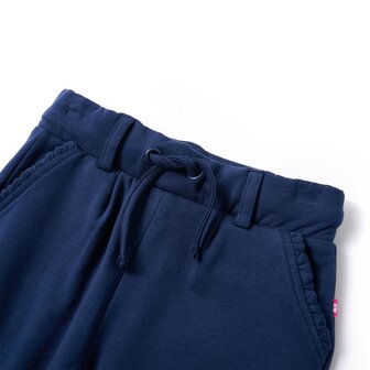 Kinderbroek met trekkoord 92 marineblauw 3