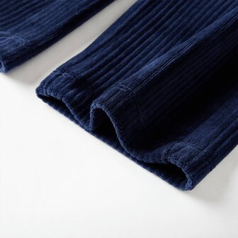 Kinderbroek 92 ribfluweel marineblauw 6