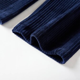 Kinderbroek 104 ribfluweel marineblauw 6