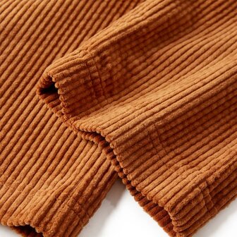 Kinderbroek 128 ribfluweel cognackleurig 6